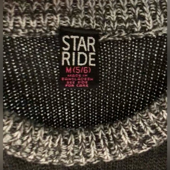 Star Ride Sweater Dress AB069 - Picture 3 of 3